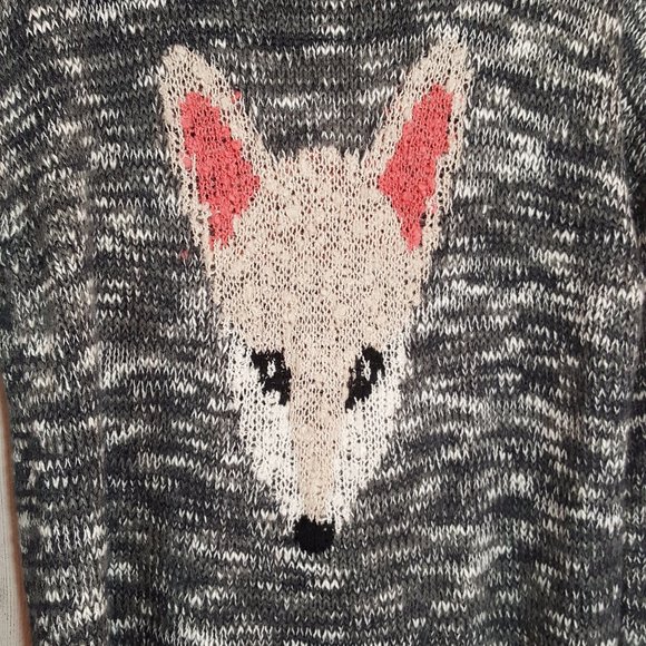 PINK ROSE Fox sweater - Picture 3 of 6